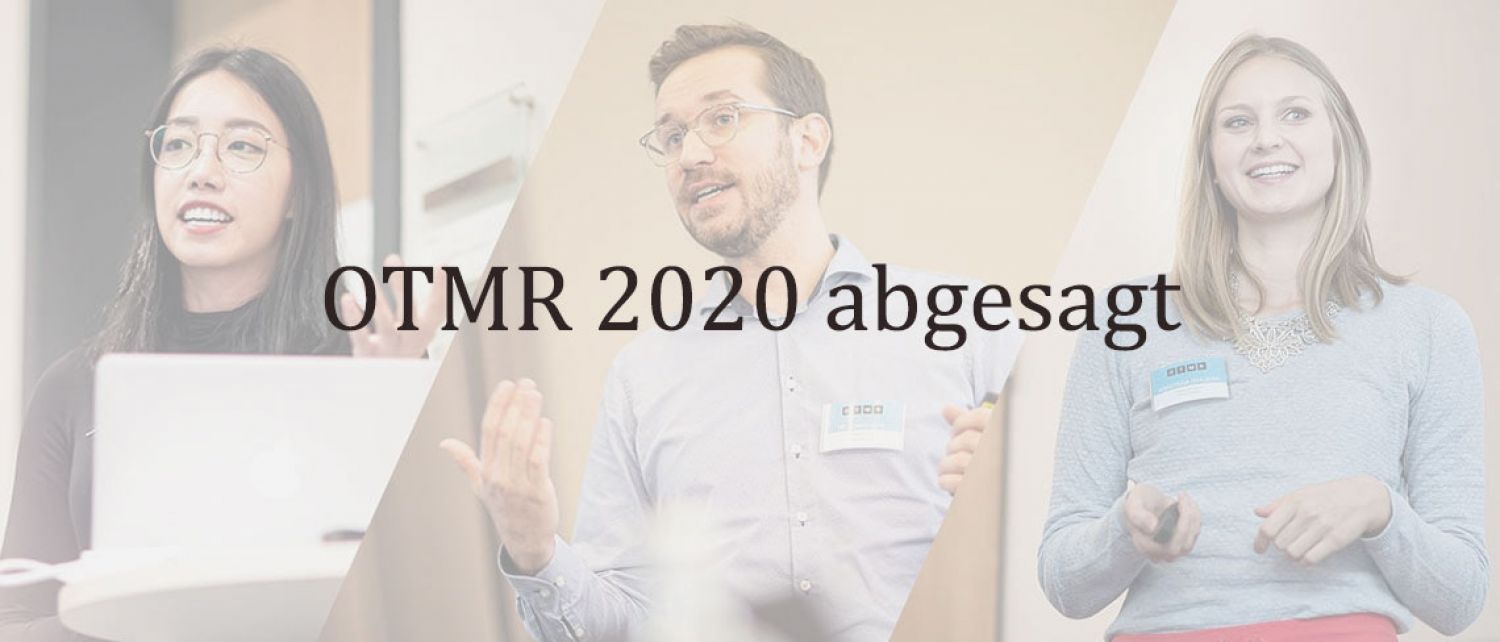 Jetzt den OTMR Newsletter abonnieren!